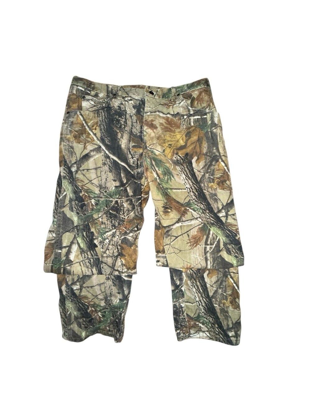 Vintage Mens Hunter Wrangler Realtree Camo  Pants Size 38x30 ProGear Hunting Y2K